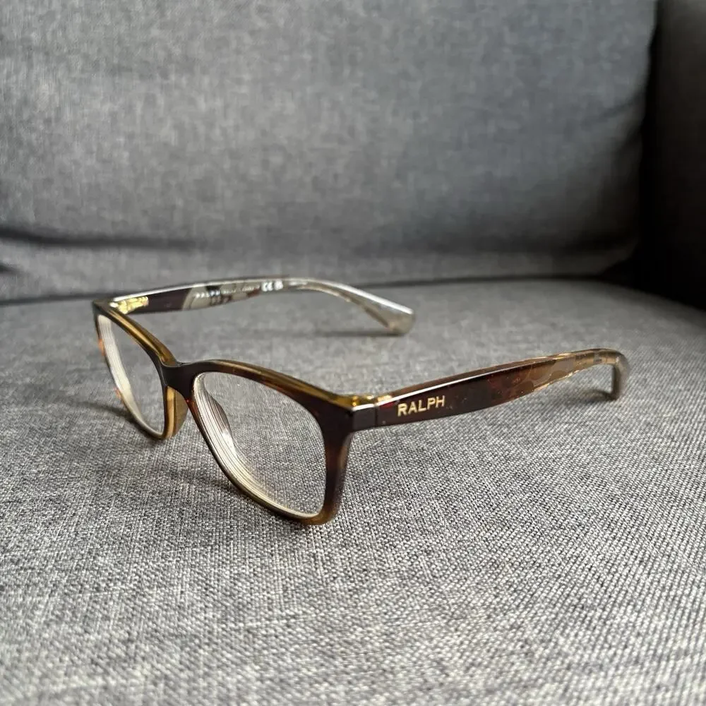 Ralph Lauren Eyeglasses Frame RA7071 502 Women Brown Tortoise Full Rim 52-16-140